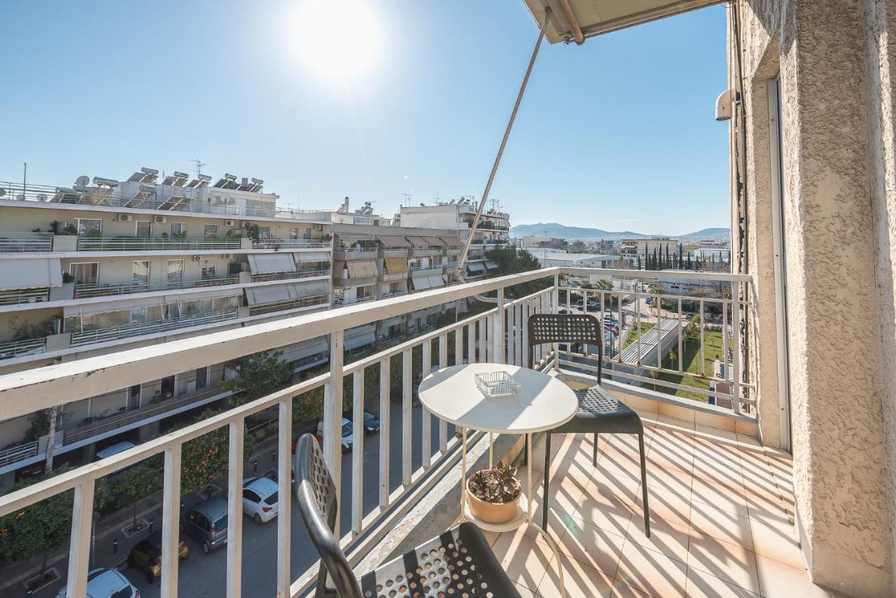 Sunsetia Apartment Atenas Exterior foto