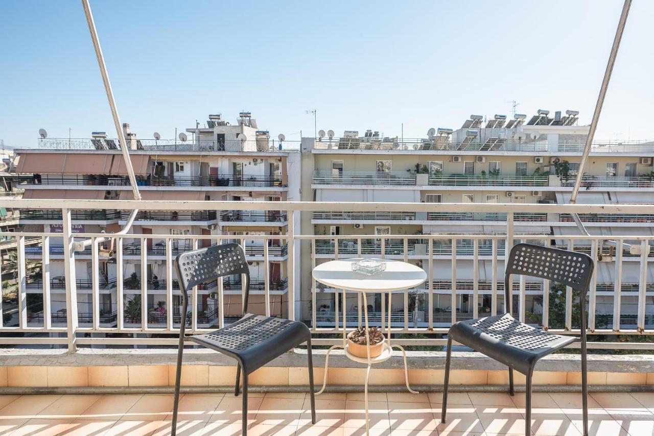 Sunsetia Apartment Atenas Exterior foto
